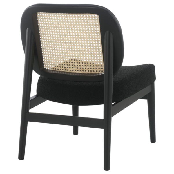 Rayo - Rattan Cane Back Accent Chair With Padded Seat - Image 5