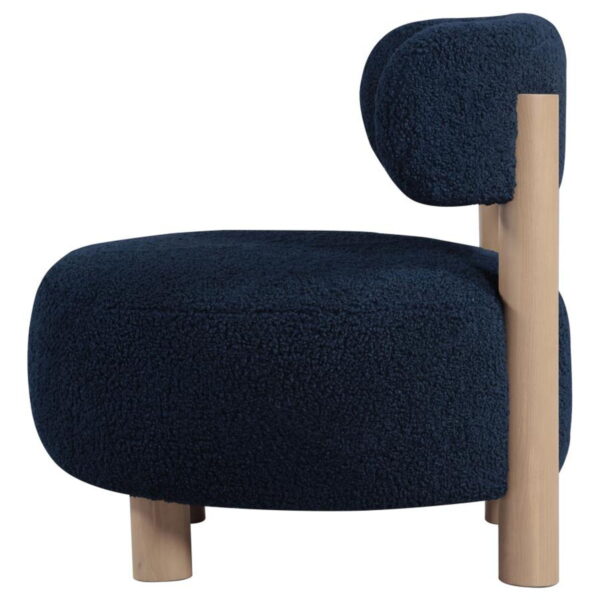 Zonie - Boucle Upholstered Barrel Back Accent Chair - Image 11