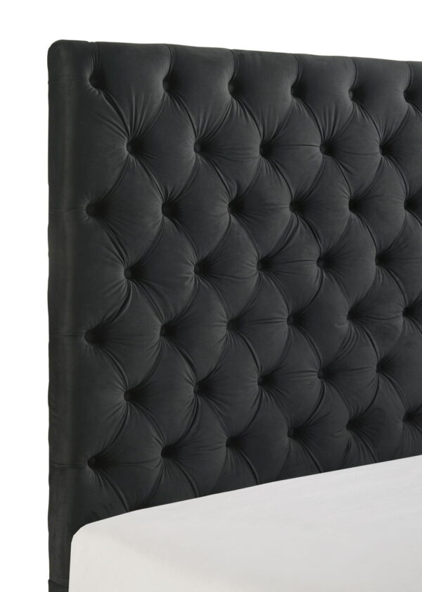 Josephine - Queen Bed With TV Lift - Black - Image 4