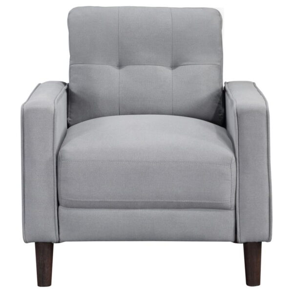 Bowen - Upholstered Track Arm Tufted Accent Chair - Image 3