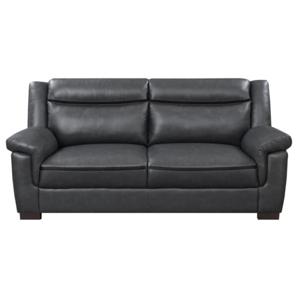 Arabella - Upholstered Padded Arm Sofa Set - Image 2