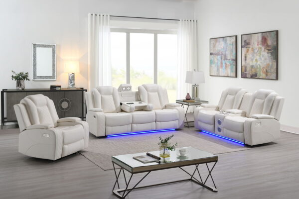Orion II - Console Loveseat With Dual Recliners - Image 4