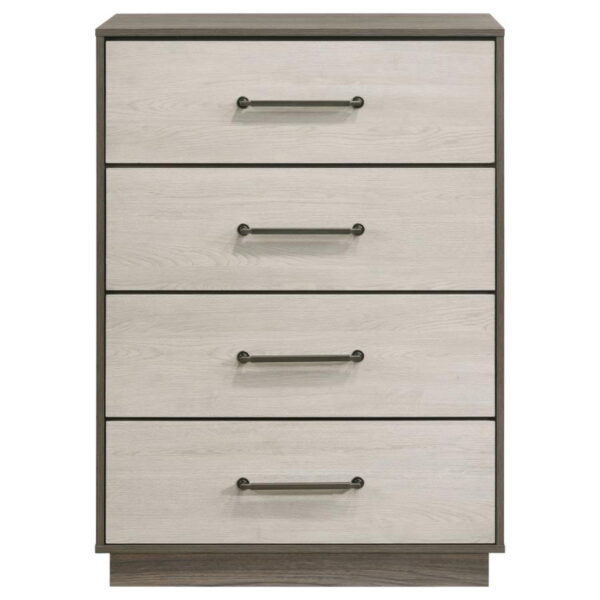 Fenwick - 4-Drawer Chest Of Drawers - Gray Oak - Image 7