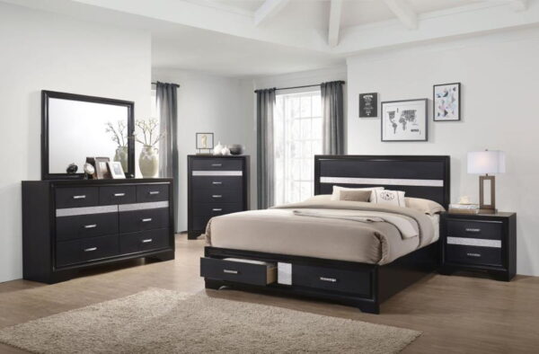 Miranda - Storage Wood Panel Bed - Image 44