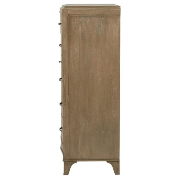 Revello - 6-Drawer Bedroom Chest Of Drawers - Washed Mango - Image 3