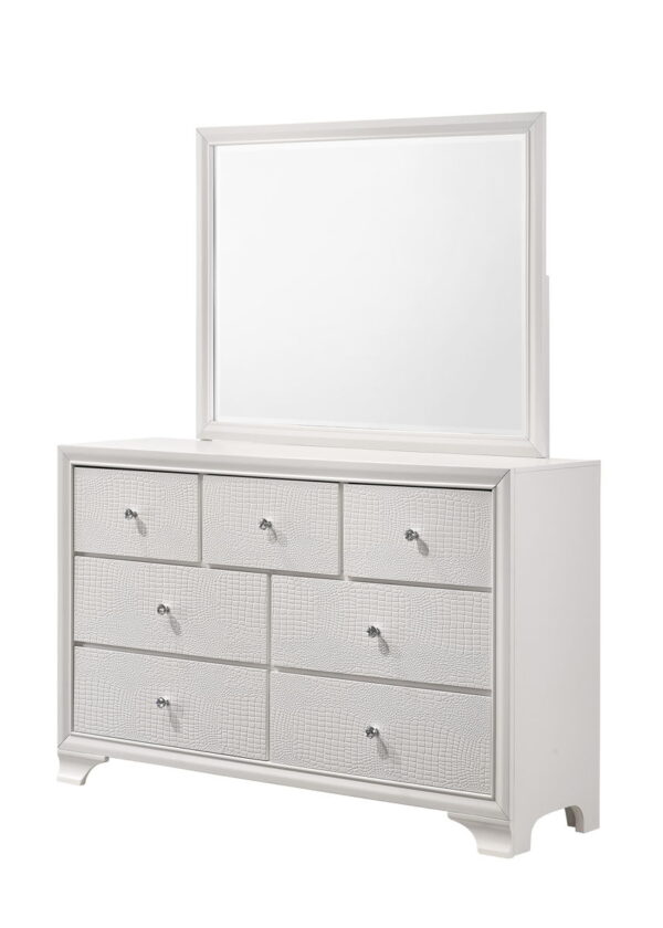 Lyssa - Bedroom Set - Oat / Frost - Image 5