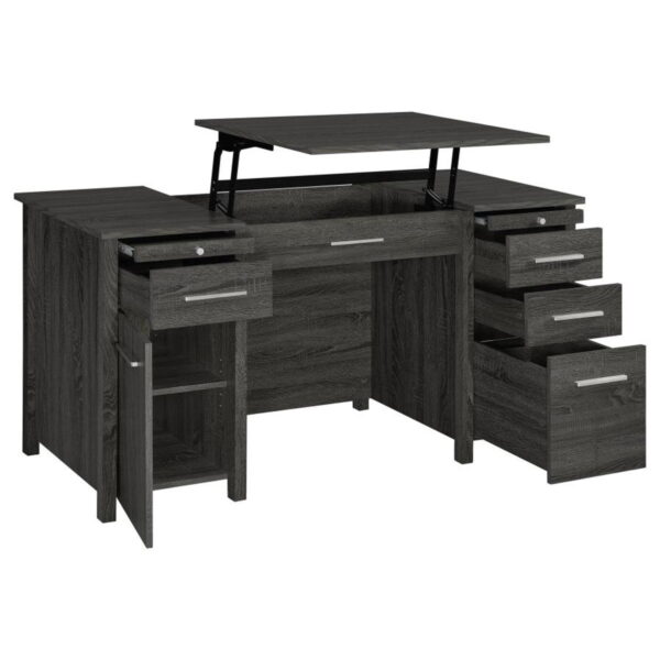 Dylan - 4-Drawer Lift Top Office Desk - Image 20