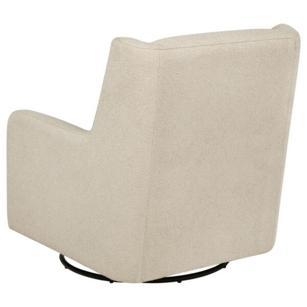 Serra - Boucle Upholstered Swivel Glider Recliner - Image 11