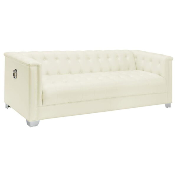 Chaviano - Upholstered Track Arm Sofa Set - Image 3