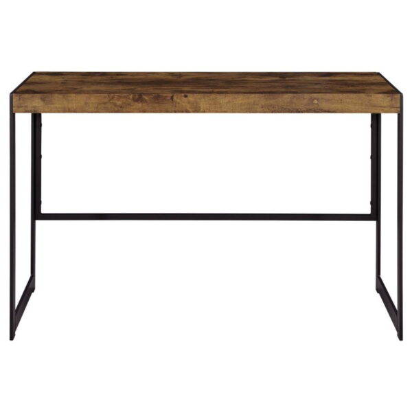Estrella - Engineered Wood Writing Desk - Rustic Nutmeg - Image 7