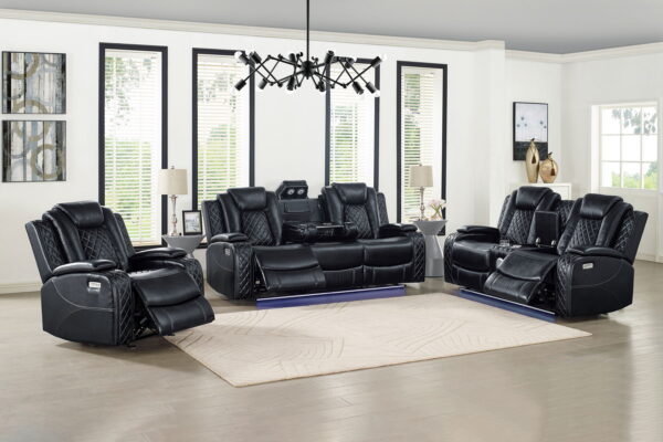 Orion II - Console Loveseat With Dual Recliners - Image 9