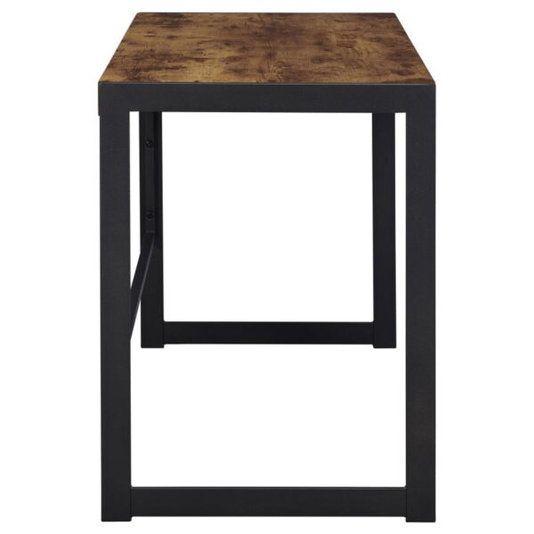 Estrella - Engineered Wood Writing Desk - Rustic Nutmeg - Image 2