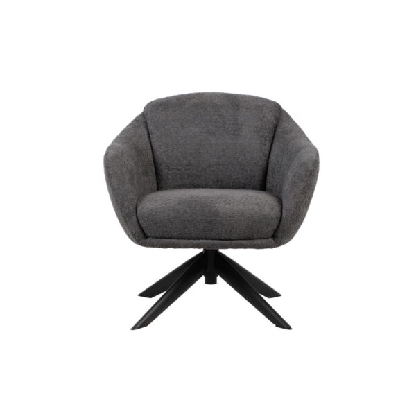 Fleming - Boucle Swivel Lounge Chair - Image 13