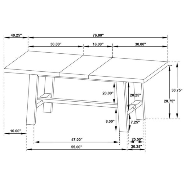 Middleton - Extension Leaf Dining Set - Image 43