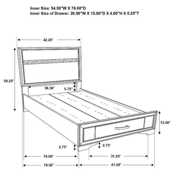 Miranda - Storage Bedroom Set - Image 183