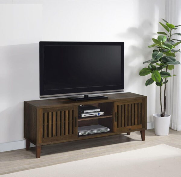 Sedona - 2 Door Engineered Wood TV Stand - Dark Pine - Image 2