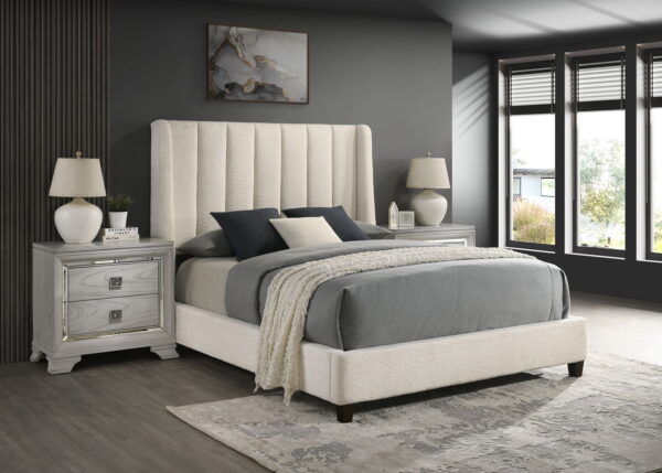Agnes - Queen 2 Piece Bedroom Set - White