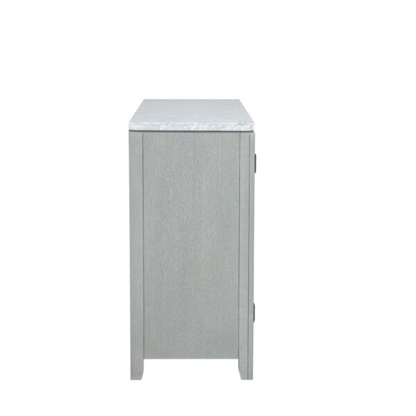 Fiona - Marble Top Dining Buffet / Server - Mist Gray - Image 2