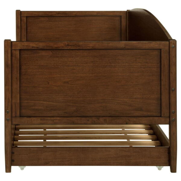 Bozeman - Wood Twin Daybed With Trundle - Medium Walnut - Image 5