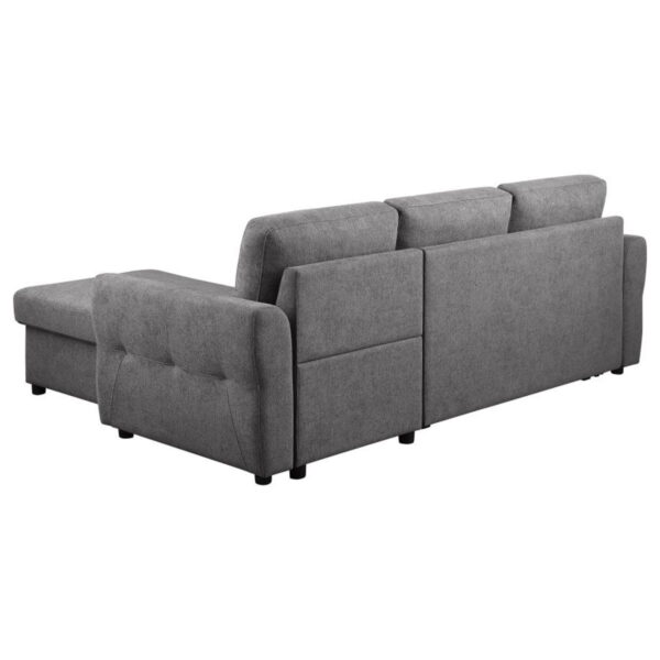 Samantha - Upholstered Storage Sleeper Sectional Sofa - Image 22