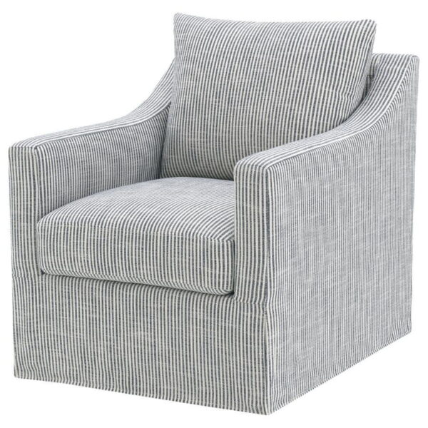 Winter - Upholstered Sloped Arm Accent Swivel Chair - Image 19