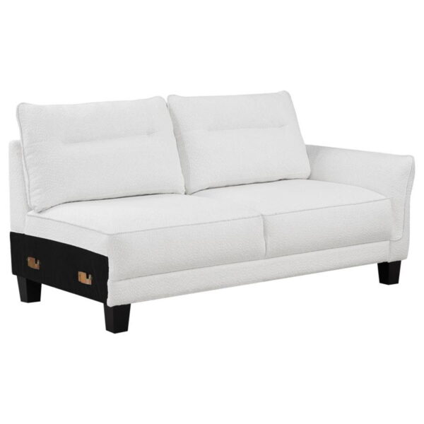 Caspian - Upholstered Curved Arm Chaise Sectional Sofa - Image 19