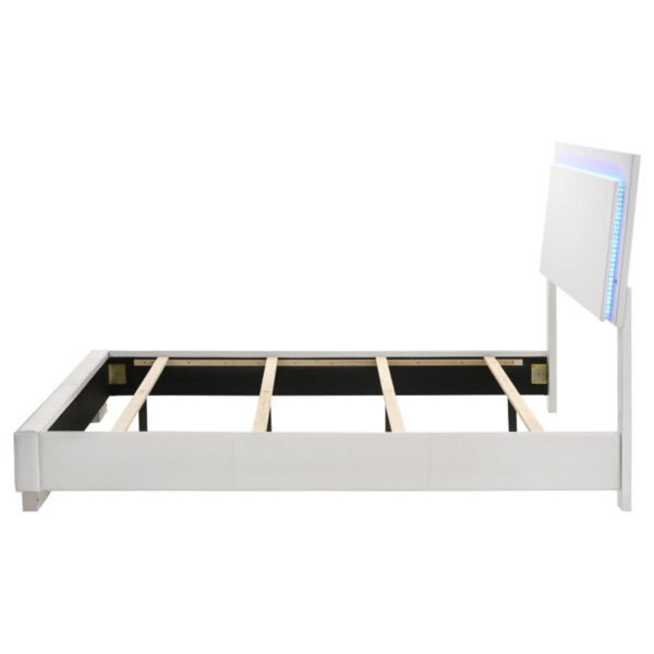 Felicity - Wood LED Panel Bed - Image 16