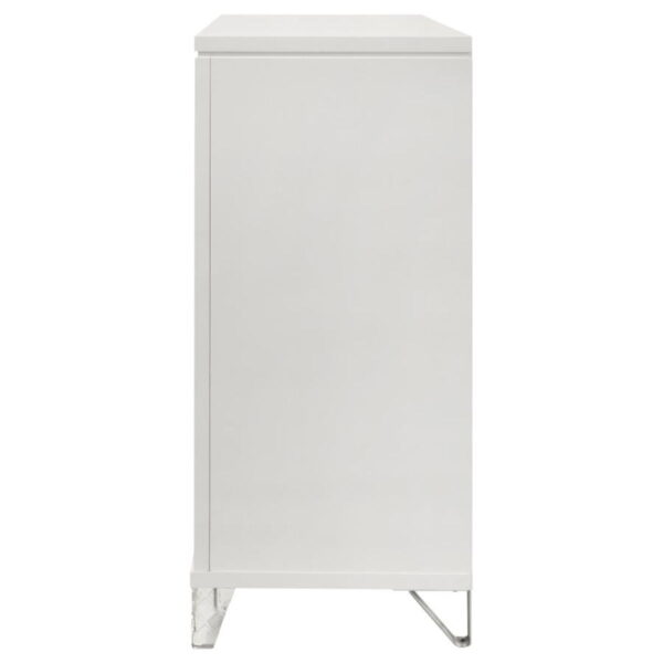 Marmore - 9-Drawer Dresser Cabinet - White - Image 2