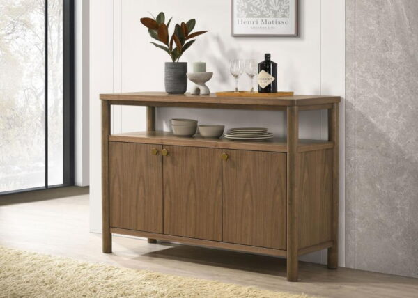 Crestmore - Dining Cabinet Sideboard Buffet - Walnut - Image 10