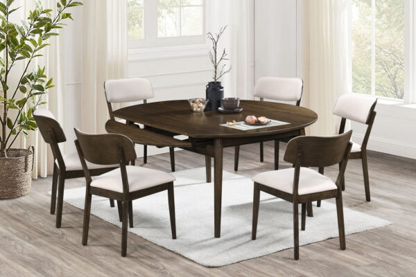 Rex - 65" Round Dining Table Set - Image 7