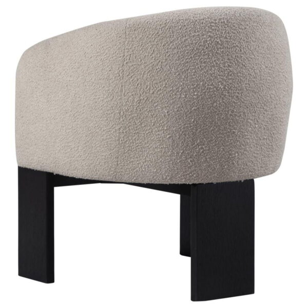 Valdez - Boucle Upholstered Barrel Back Accent Chair - Image 18