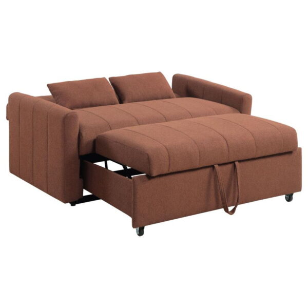 Portland - Boucle Upholstered Sleeper Sofa Bed - Image 10