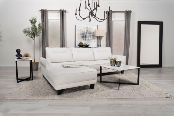 Caspian - Upholstered Curved Arm Chaise Sectional Sofa - Image 25