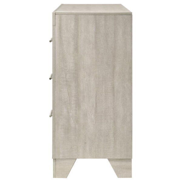 Trenton - 6-Drawer Bedroom Dresser - Rustic Cream - Image 14
