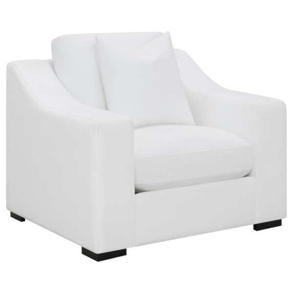 Ashlyn - Upholstered Sloped Arm Sofa Set - Image 3