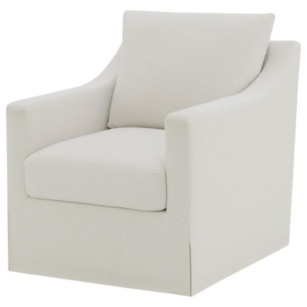 Winter - Upholstered Sloped Arm Accent Swivel Chair - Image 18