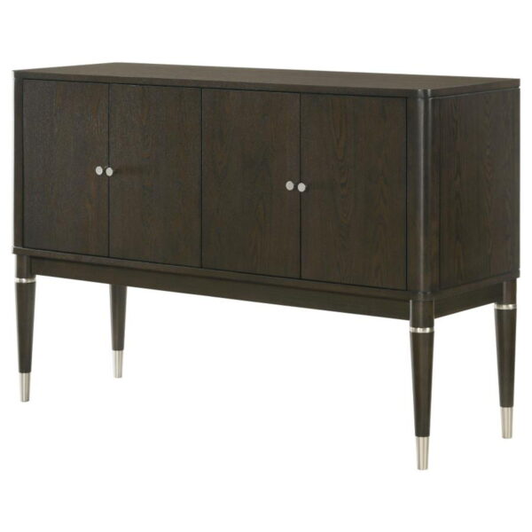 Reseda - 4-Door Dining Sideboard Server With Shelves - Ash Brown - Image 12