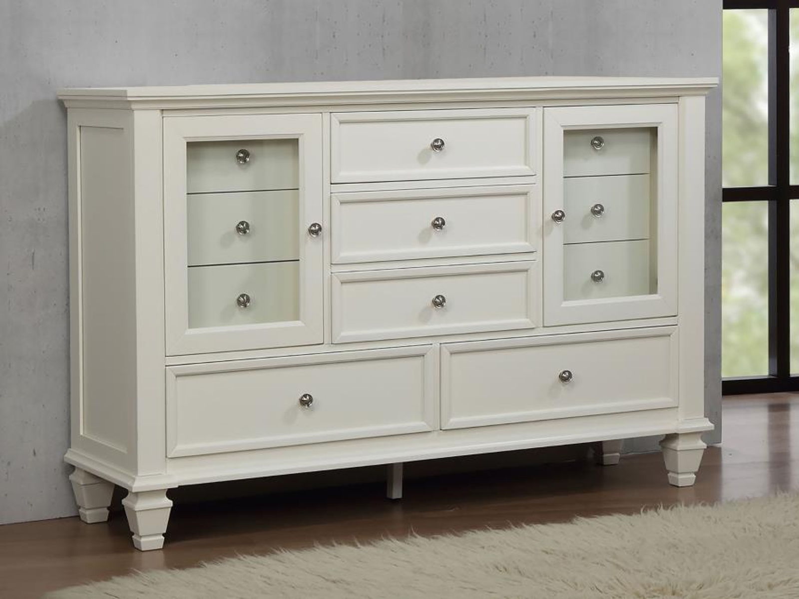 Sandy Beach - 11-drawer Rectangular Dresser - Image 2