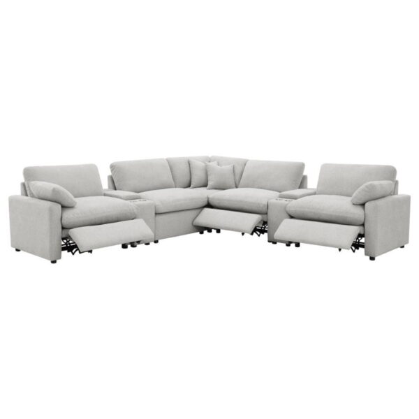 Collins - 7-Piece Modular Power Reclining Sectional - Image 10