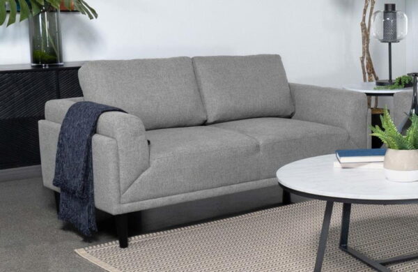 Rilynn - Upholstered Track Arm Loveseat - Image 2