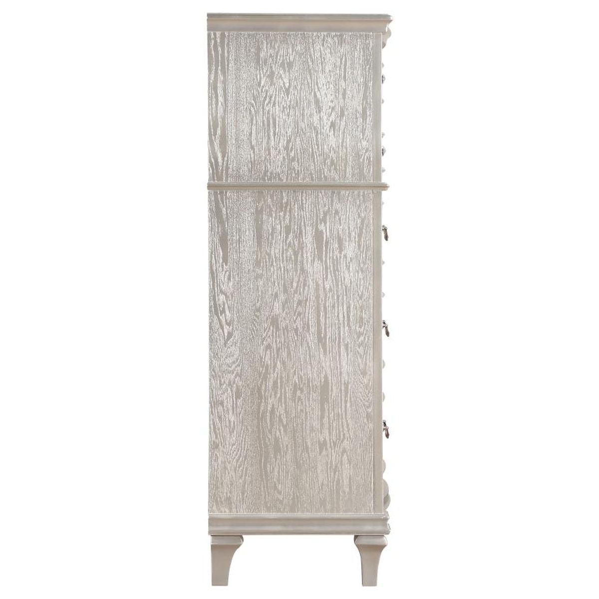 Evangeline - 6-Drawer Bedroom Chest - Silver Oak - Image 9