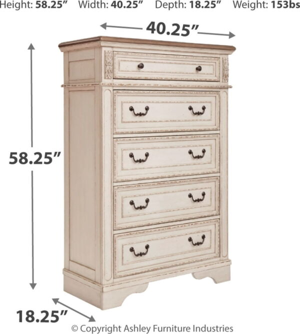 Realyn - Bedroom Sleigh Bed Set - Image 42