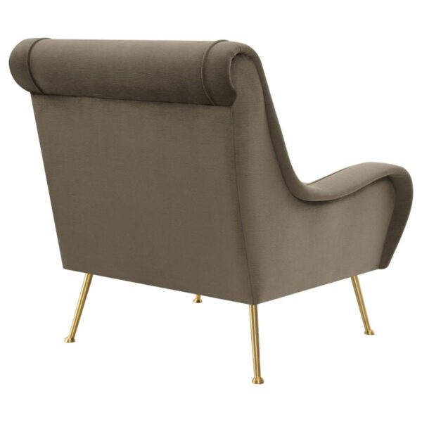 Ricci - Upholstered Saddle Arm Accent Chair - Image 17