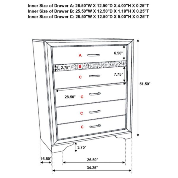 Miranda - Panel Bedroom Set - Image 183