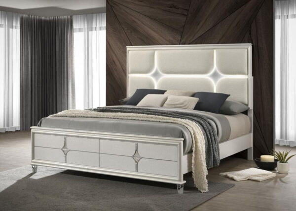 Olivia - Panel Bed LED Headboard - Image 18