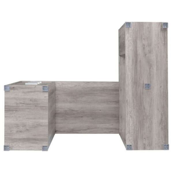 Yvette - 3-Drawer L-Shape Computer Desk - Image 4