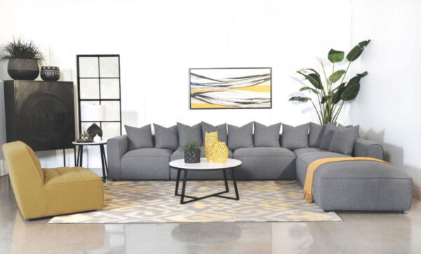 Jennifer - Square Upholstered Ottoman - Image 10