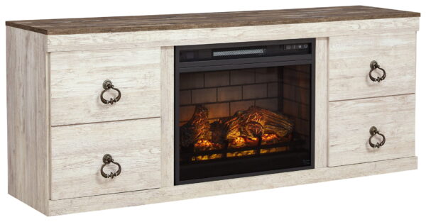 Willowton - Entertainment Center With Fireplace Option - Image 8
