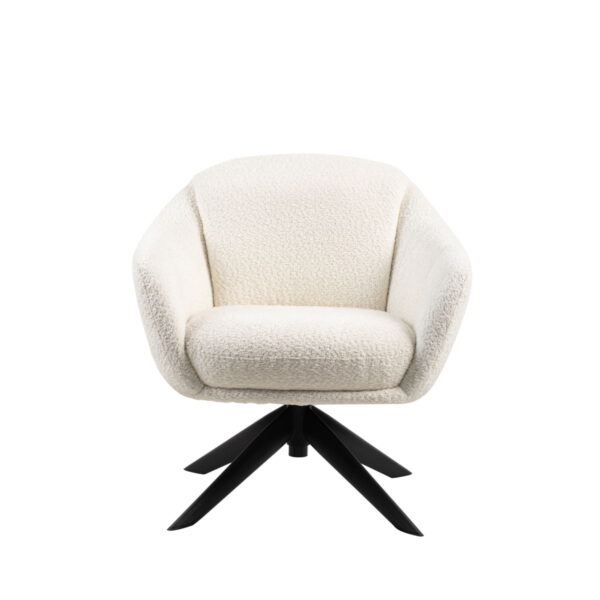 Fleming - Boucle Swivel Lounge Chair - Image 26