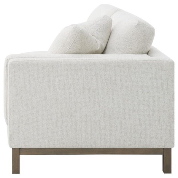 Geneva - Boucle Upholstered Sectional Chaise Sofa - Sand - Image 14